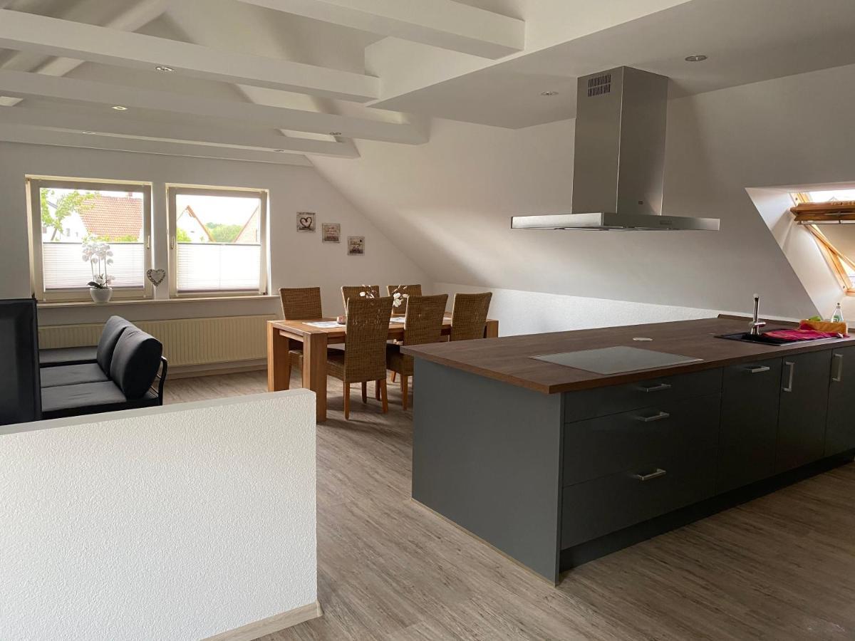 Traumhafte Dachgeschosswohnung Königslutter am Elm Exterior foto